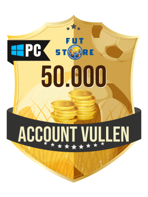 50.000 FIFA 20 Coins PC / ORIGIN (VEILIG - ACCOUNT BIJVULLEN, COMFORT TRADE)